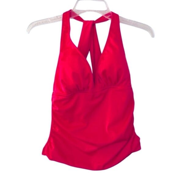 Venus Tankini Padded Cross Back Salmon SZ 4 - Picture 12 of 12